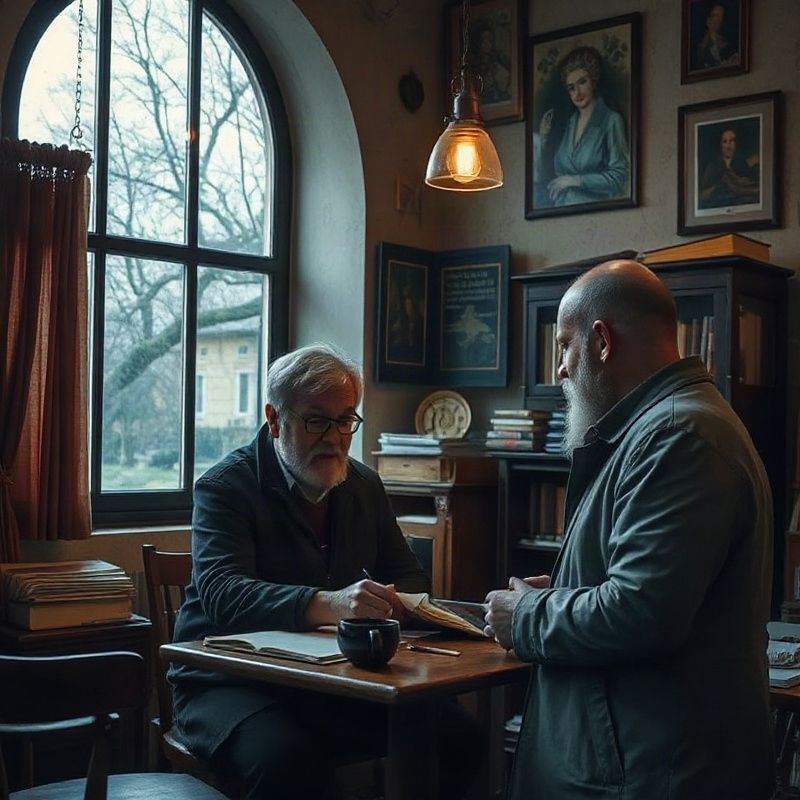 Zákazník a pracovníčka pri konzultácii nad náčrtom a kamennými vzorkami